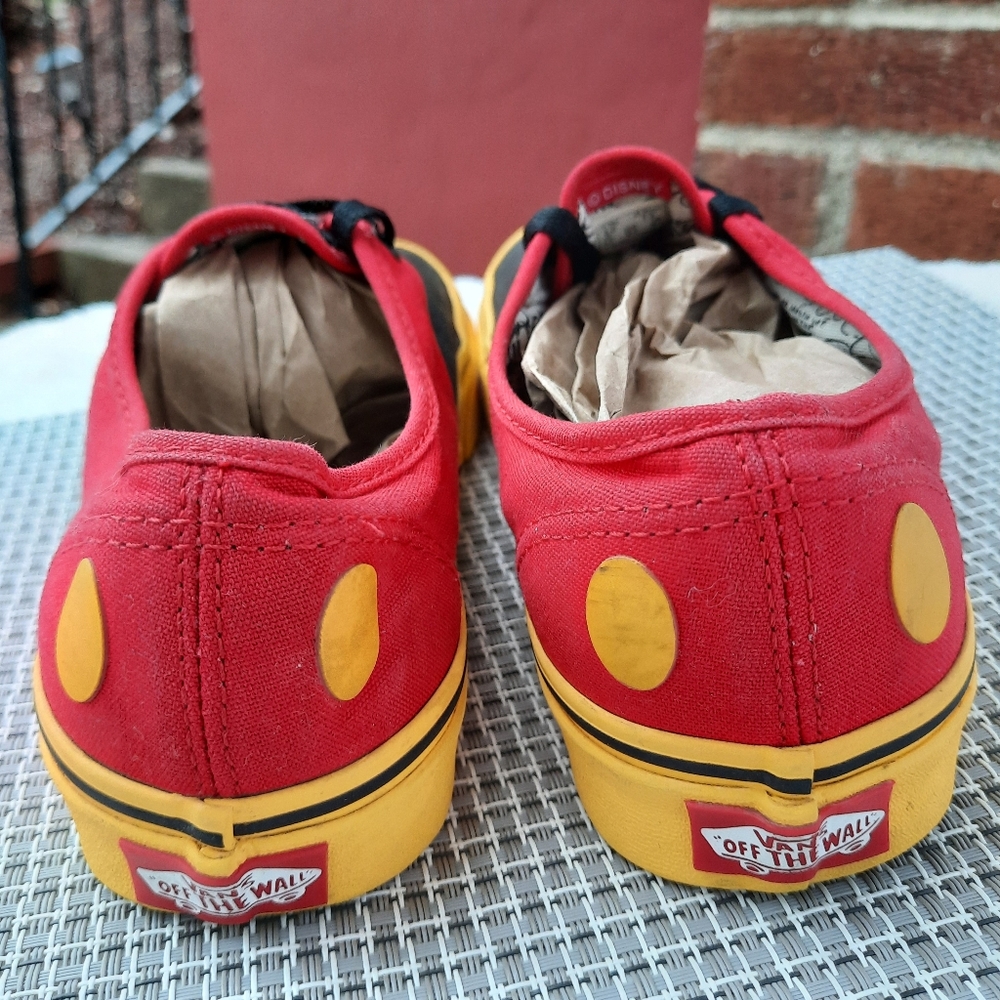 Vans x Disney Mickey Mouse 90th Anniversary Limited Edition Sneakers Rare - Picture 7 of 11